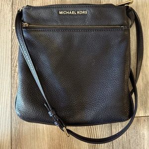 Michael Kors Pebble Leather Black Crossbody